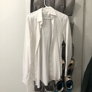 Uniqlo Slim Fit White Dress Shirt